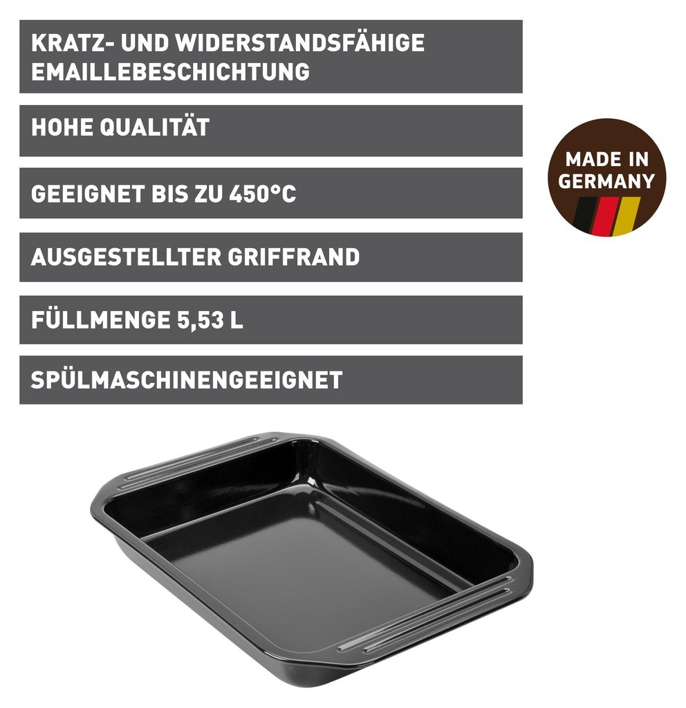 Kaiser griglia e casseruola con manici, 39,5 x 28 x 5 cm Immagine del prodotto 