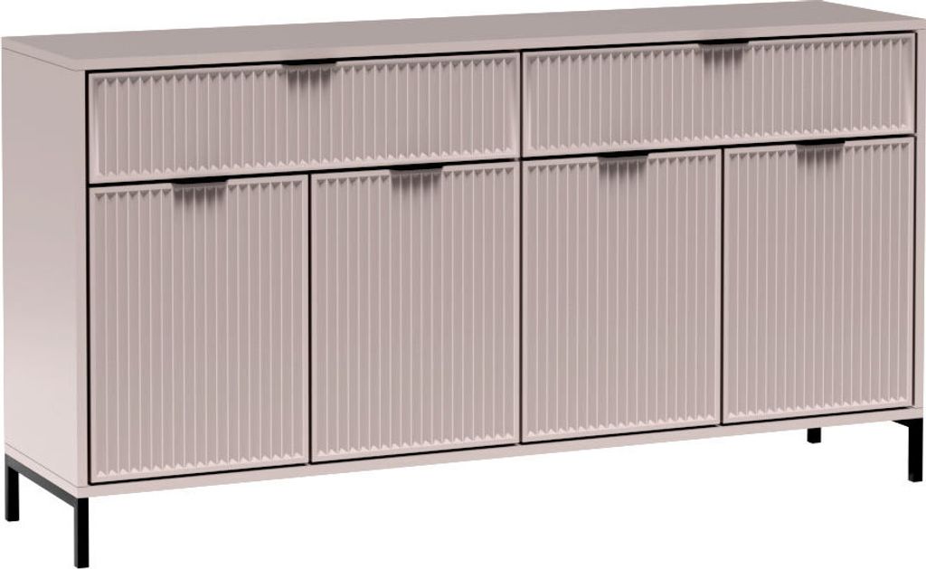 Minio, Kommode, Sideboard "Asti" 165 cm, Kaschmir Farbe