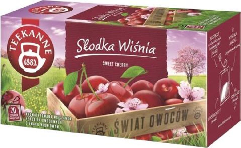 Herbata ziołowa Słodka Wiśnia TEEK Herb 20 torebek Immagine del prodotto 