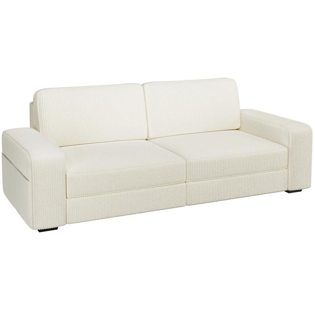 Yaheetech 3-Sitzer Sofa aus Cordstoff, 212 cm breit, Produktbild 