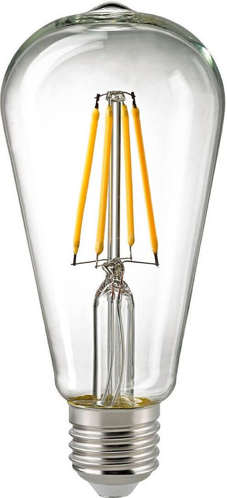 SIGOR 7W Rustika Filament klar E27 806lm 2700K dimmbar LED Produktbild 