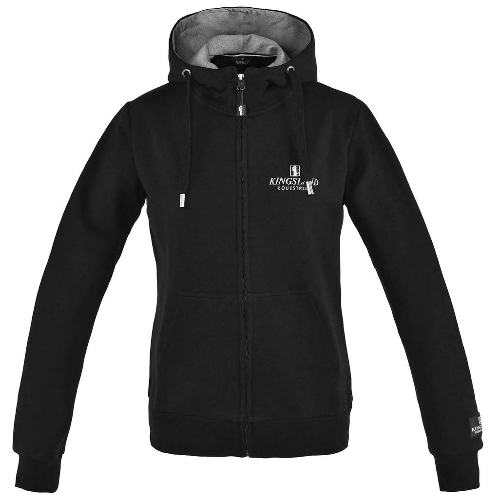 Kingsland Sweat Jacket Uni Classic Hood Black XL