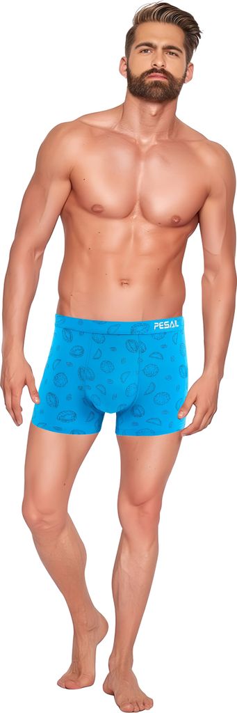 Boxershorts 4er Pack - Psychedelic Cartoon Design Für Herren