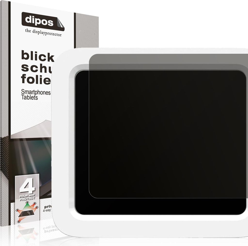 Blickschutzfolie für Humidity Monitor 3 Mini matt Schutzfolie Folie Display Schutz dipos