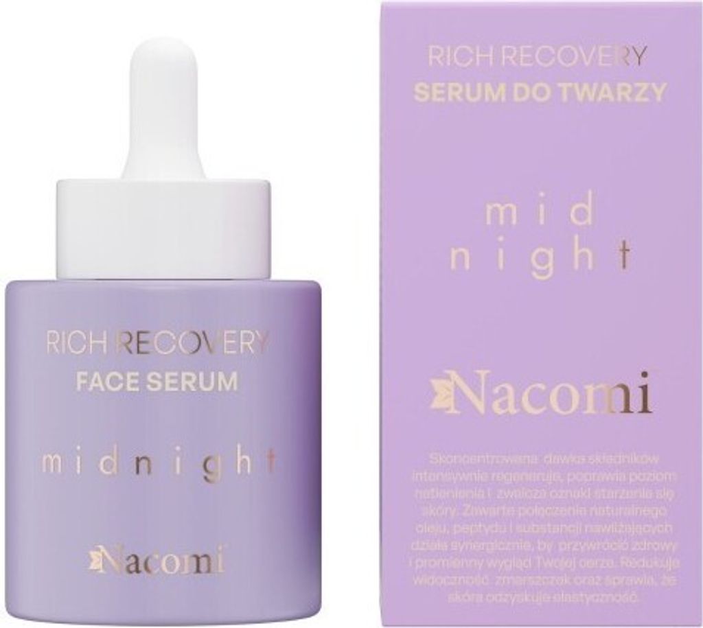 Nacomi Intensives Nachtpflege-Gesichtsserum, 30 ml