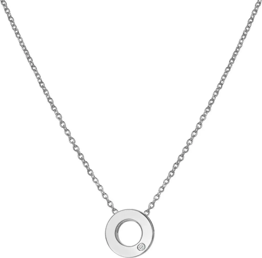 Collana Hot Diamonds DP892: Trend Minimal con Diamante Vero