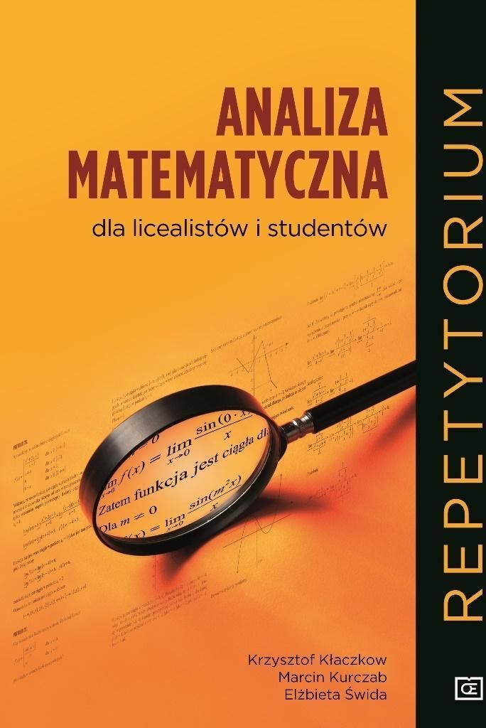 Oe Pazdro - Analiza Matematyczna: Repetytorium Dla Licealistów I Studentów
