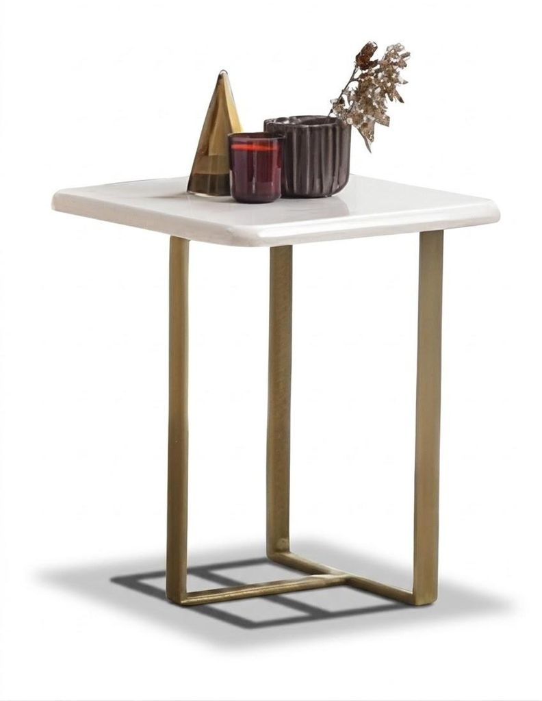Design Beistelltisch Modern Stil Holz Braun Modern Edel.