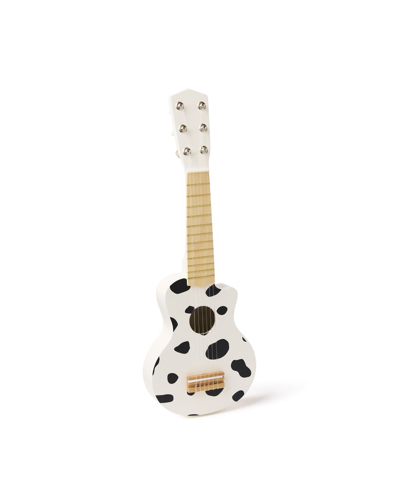 Kids Concept Spielzeug-Gitarre in schwarz-weiss ab 3 Jahre - 53cm lang