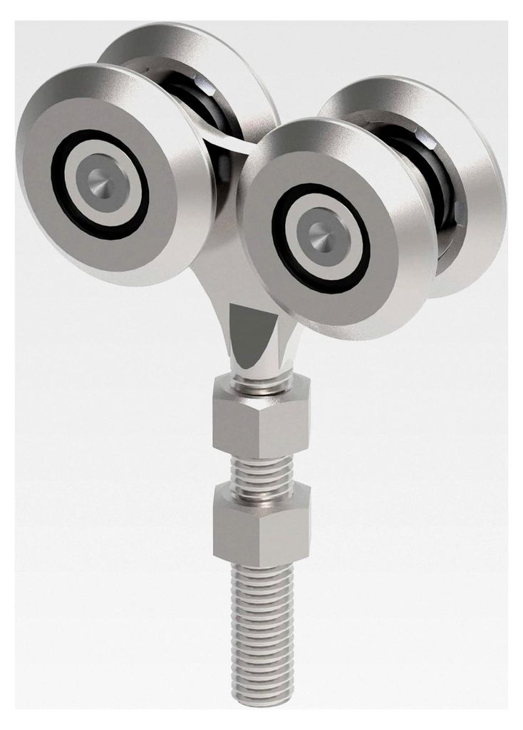 Stahl Tor-Bauteile für Schiebetore, Scheunentore und Garagentüren, hängendes Tor Rolltor 42x54