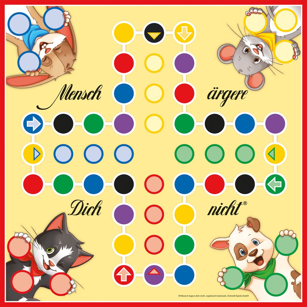 Schmidt Spiele 49195 - Collezione 300 Giochi Da Tavolo In 1 Set, Rosso, Per Famiglie, Da 6 Anni