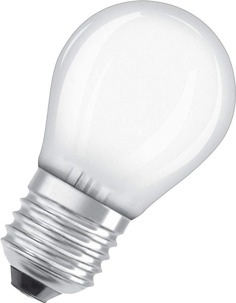 2 x Osram LED žiarovka kvapka 4W = 40W E27 matná 470lm 827 Obrázok produktu 