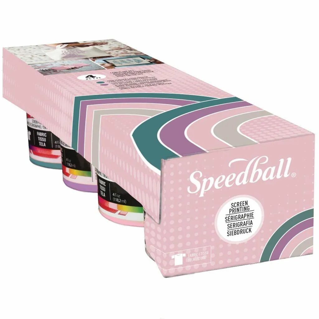 Réussir sa sérigraphie textile avec le kit Speedball pastel brillant