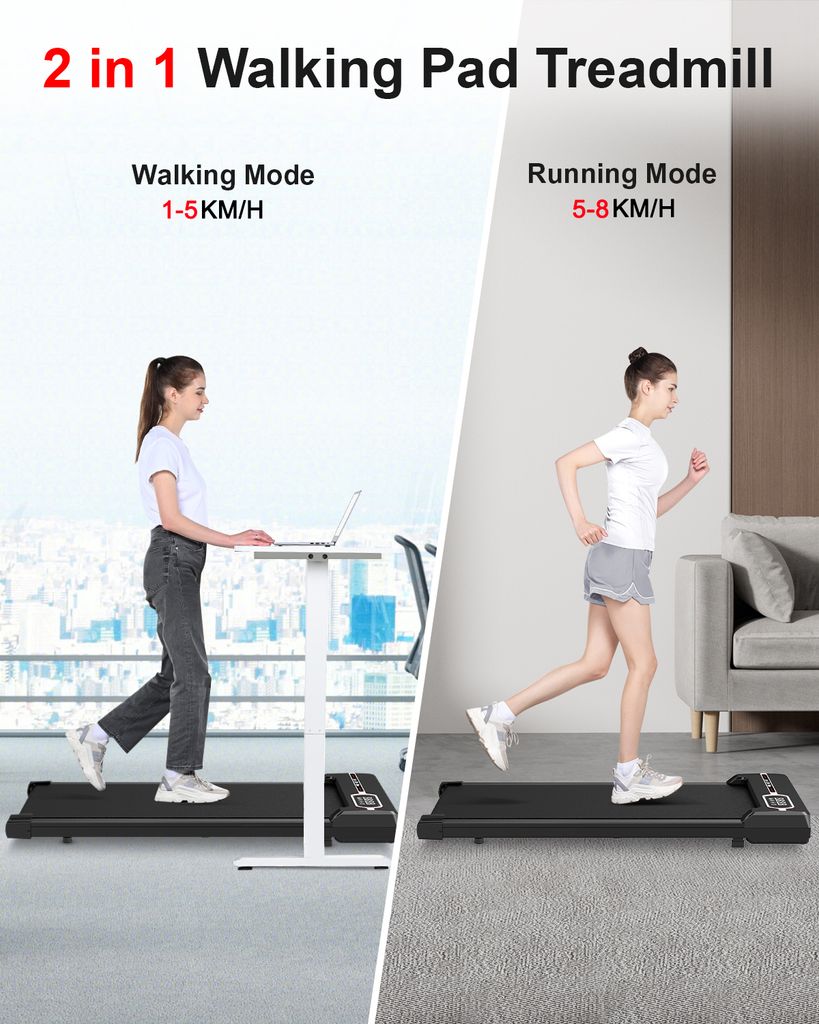 Běžecké pásy Walking Pad - Elektrický 2,5PS chodící stroj Obrázek produktu 9