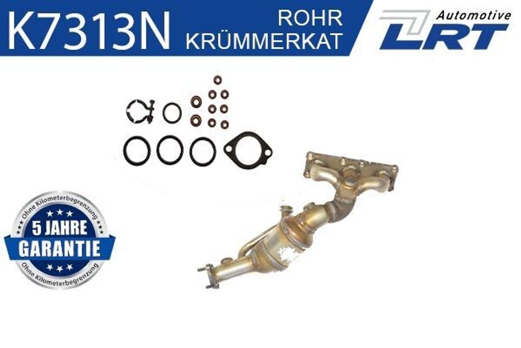 LRT Krümmerkatalysator Fahrzeugkatalysator K7313N Hinten für BMW 5 Limousine (E60)