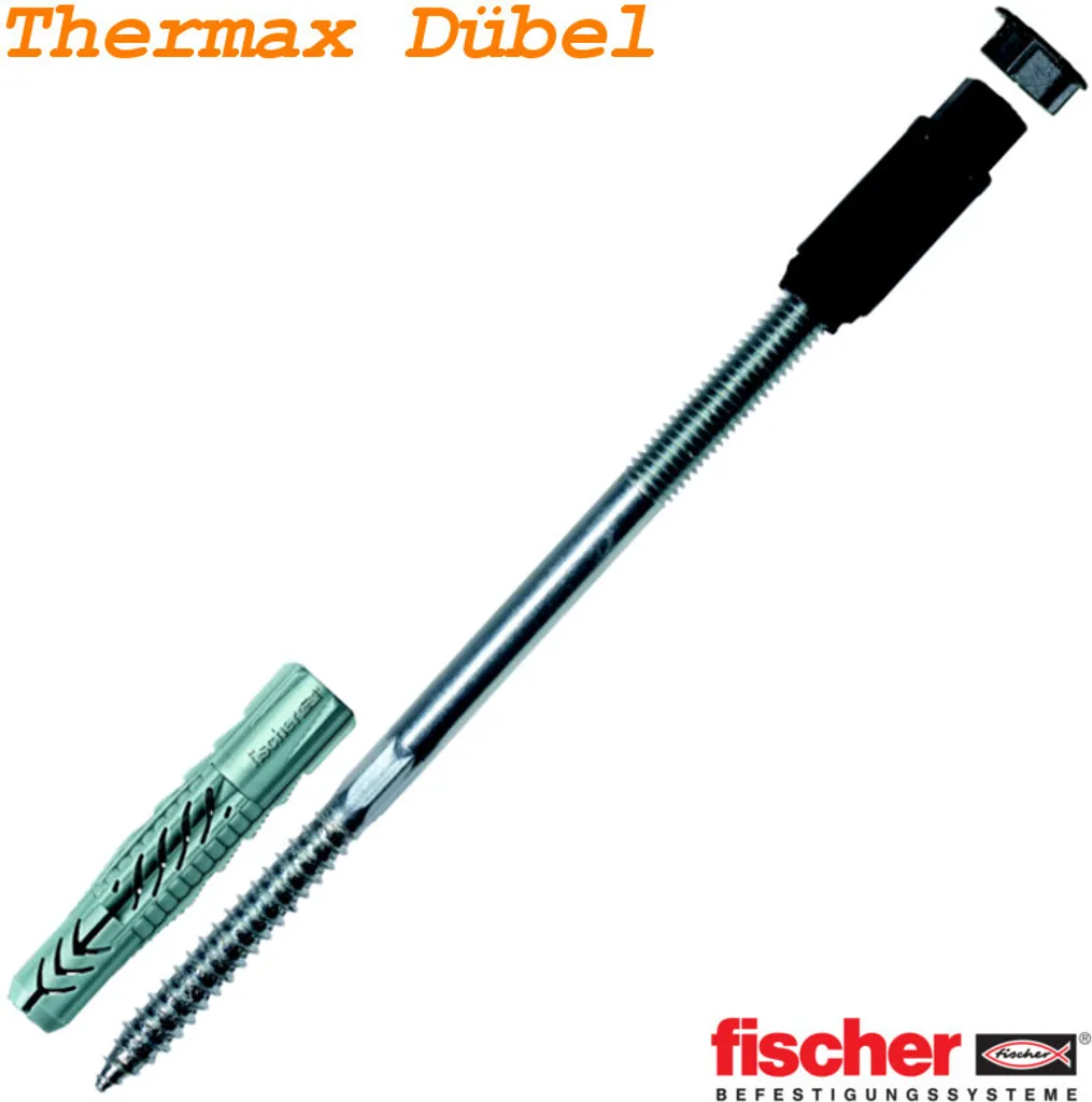 Fischer Thermax 8/120 M6: Fissaggio per Cappotto Termico Senza Ponti