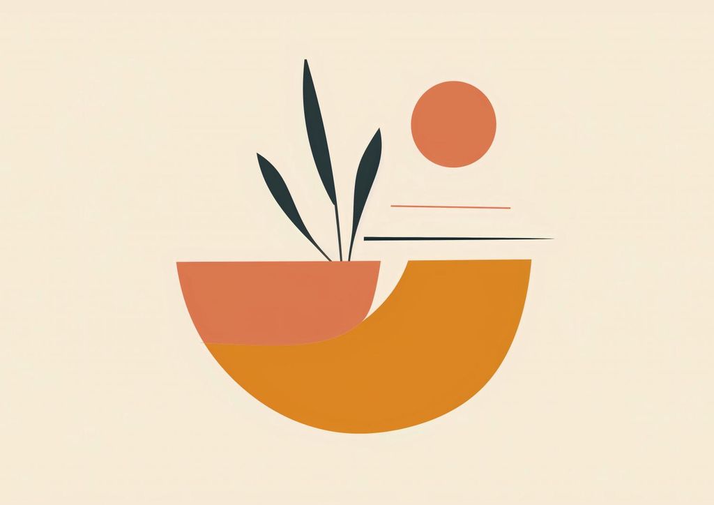 Plakat 29,7x21cm Minimalistischer Westen