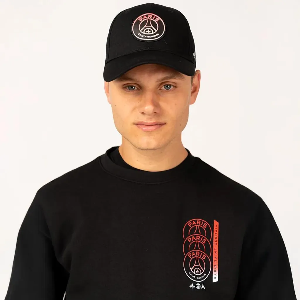 Cappello PSG Nero P24109 Baseball Cap | Accessorio Fashion Paris SG