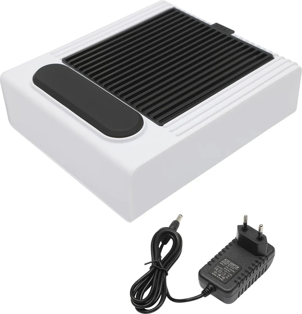 Aspiratore Unghie 80W Regolabile Bianco | Proteggi i tuoi Polmoni