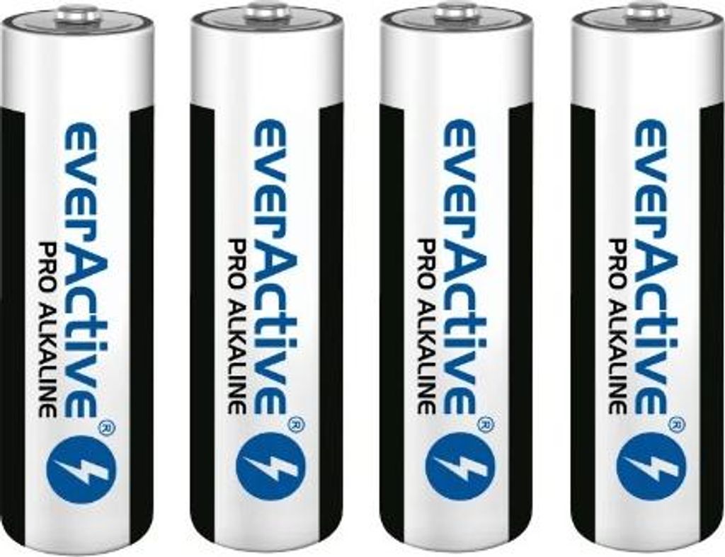 Bateria alkaliczna, EverActive, AA (R6) 4 sztuki Zdjęcie produktu 