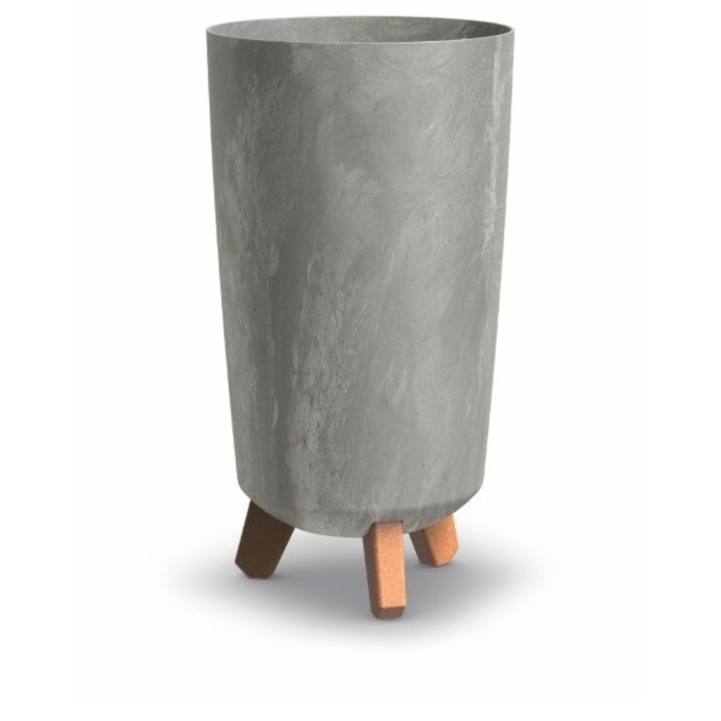nabbi Plastový květináč na nožičkách DGTL240E 23,9 cm - Obrázek produktu 