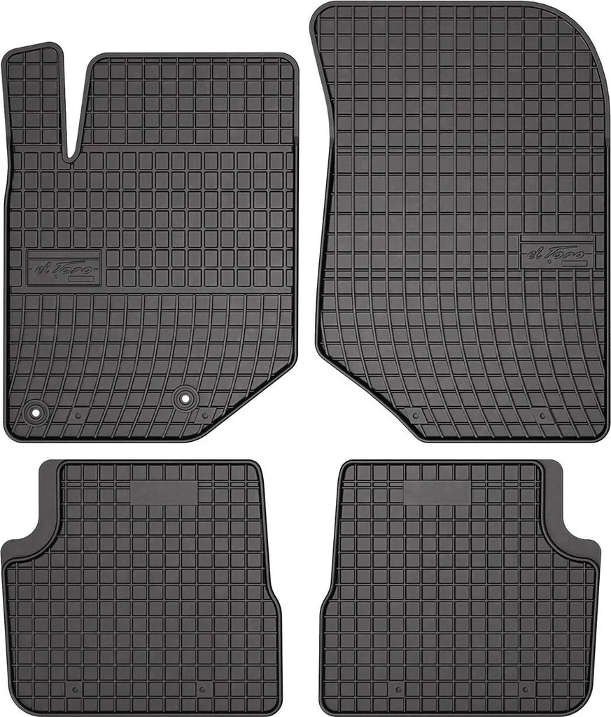 OFFERTA Tappetini Opel Corsa F 2019-2025 Gomma TPE Nera 4 Pezzi TOP