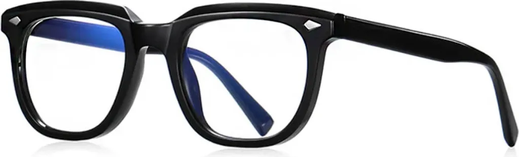 Lunettes de Repos Carrées Anti-Fatigue Oculaire - Verres Transparents
