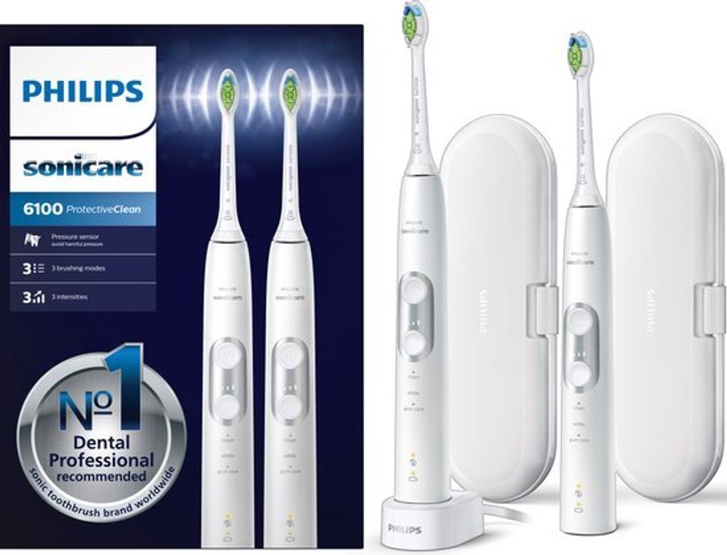 Philips Sonicare ProtectiveClean 6100 HX6877/34 Zestaw Zdjęcie produktu 