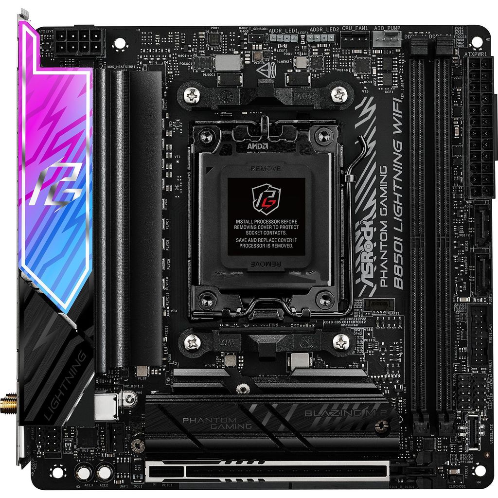 ASROCK B850I Lightning WiFi (AM5) (F) Image du produit 