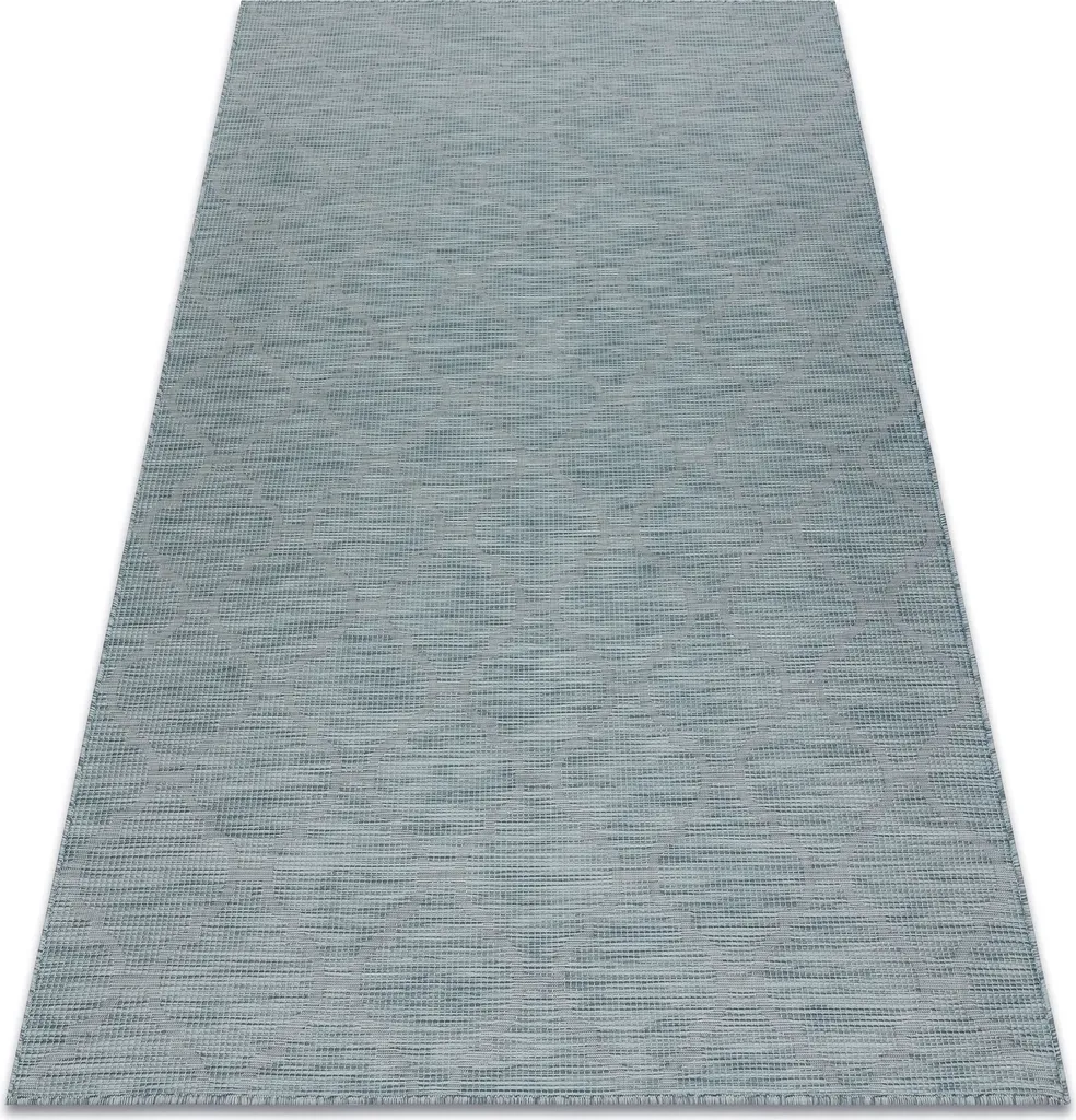 Tapis anti-poussière bleu aqua 78x150 cm facile à nettoyer PATIO 3069
