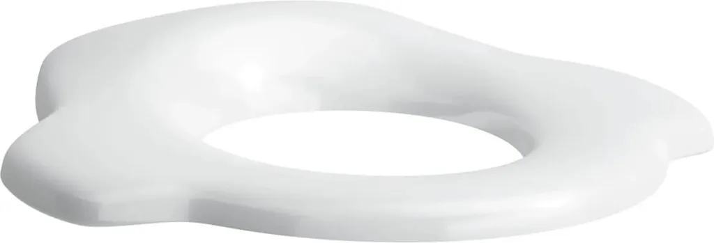 Laufen Sedile WC Florakids senza coperchio, rivestimento antibatterico, bianco, 1 pz.