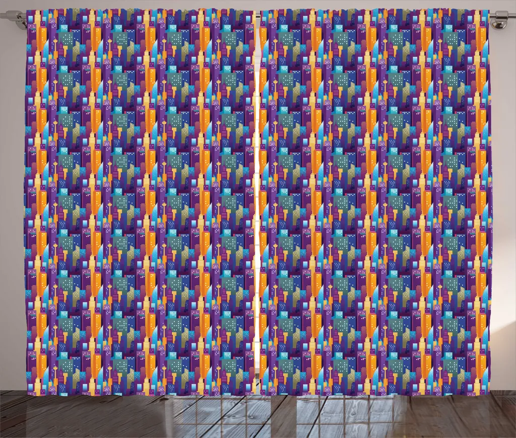 Rideau Universel pour Masquer un Vis-à-Vis avec Style Urbain 280x225 cm