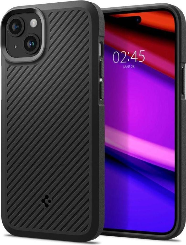 Spigen Core Armor iPhone 15 Case - Noir Image du produit 