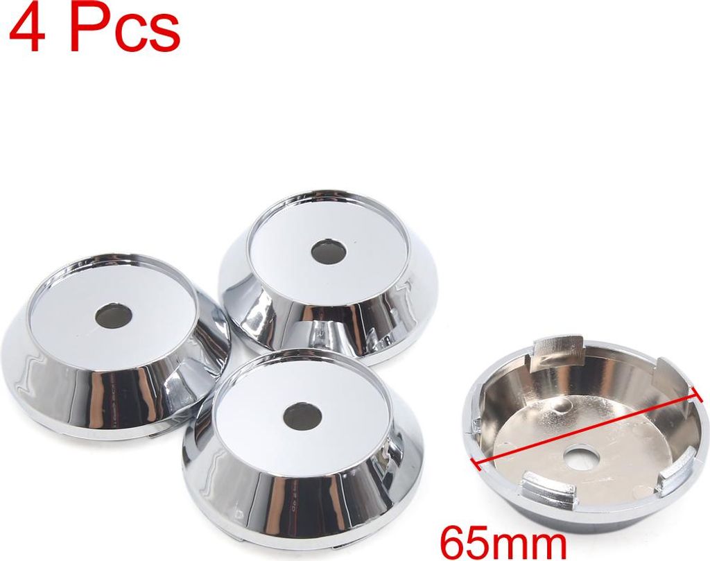 4 Pcs 65mm Dmr 5 Nasen Auto Reifen Rad Rand Zentrum Nabe Deckel Silber DE de
