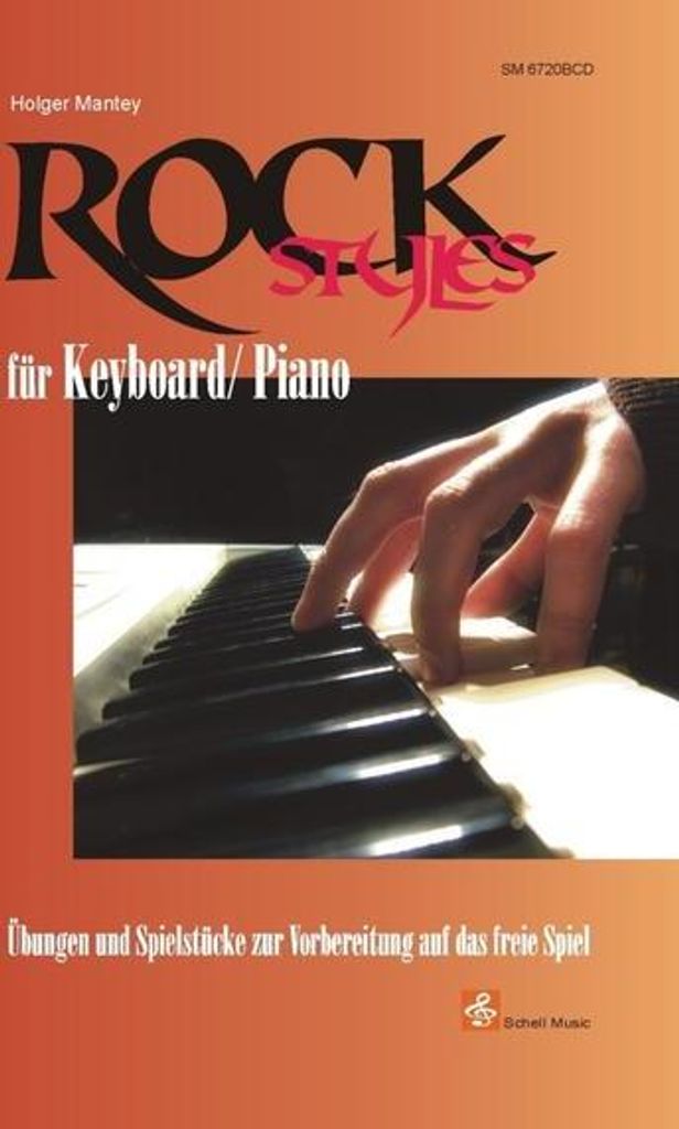 Rock Styles für Keyboard/ Piano (Buch & CD), m. 1 Audio-CD