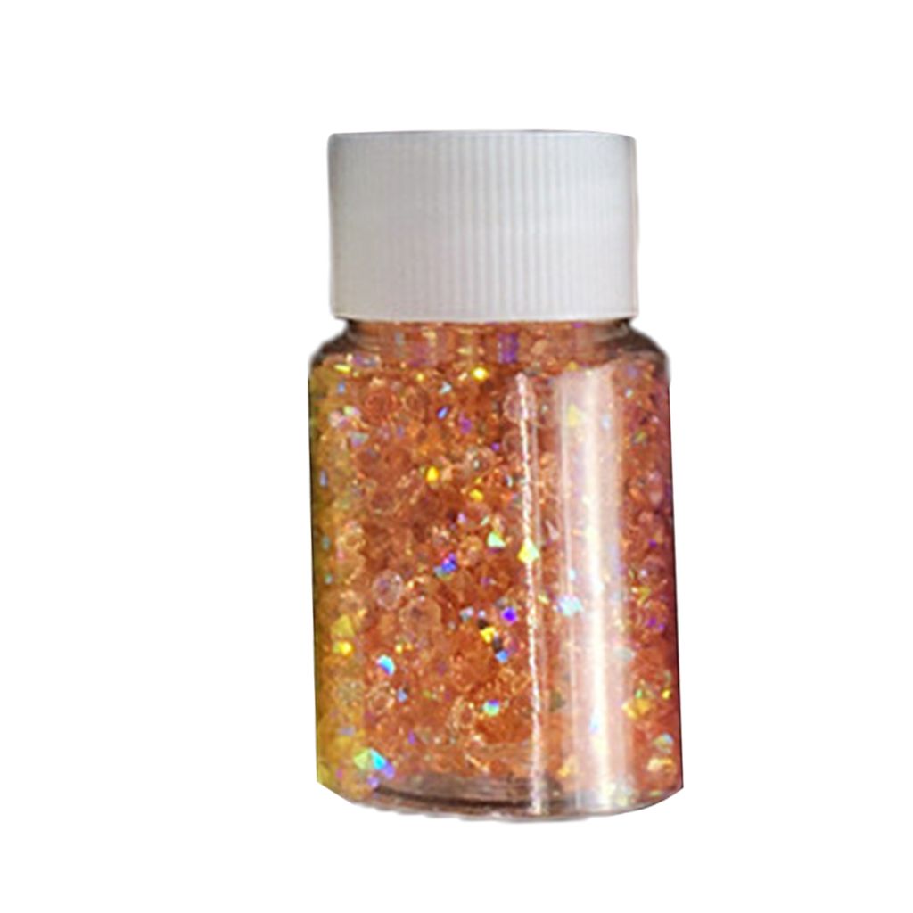 30 ml Kristall-Nagelglitzer, einfach aufzutragen, lichtbeständig, schimmernd, lebendige Farbe, durchscheinend, DIY, glänzende Oberfläche, visuel...