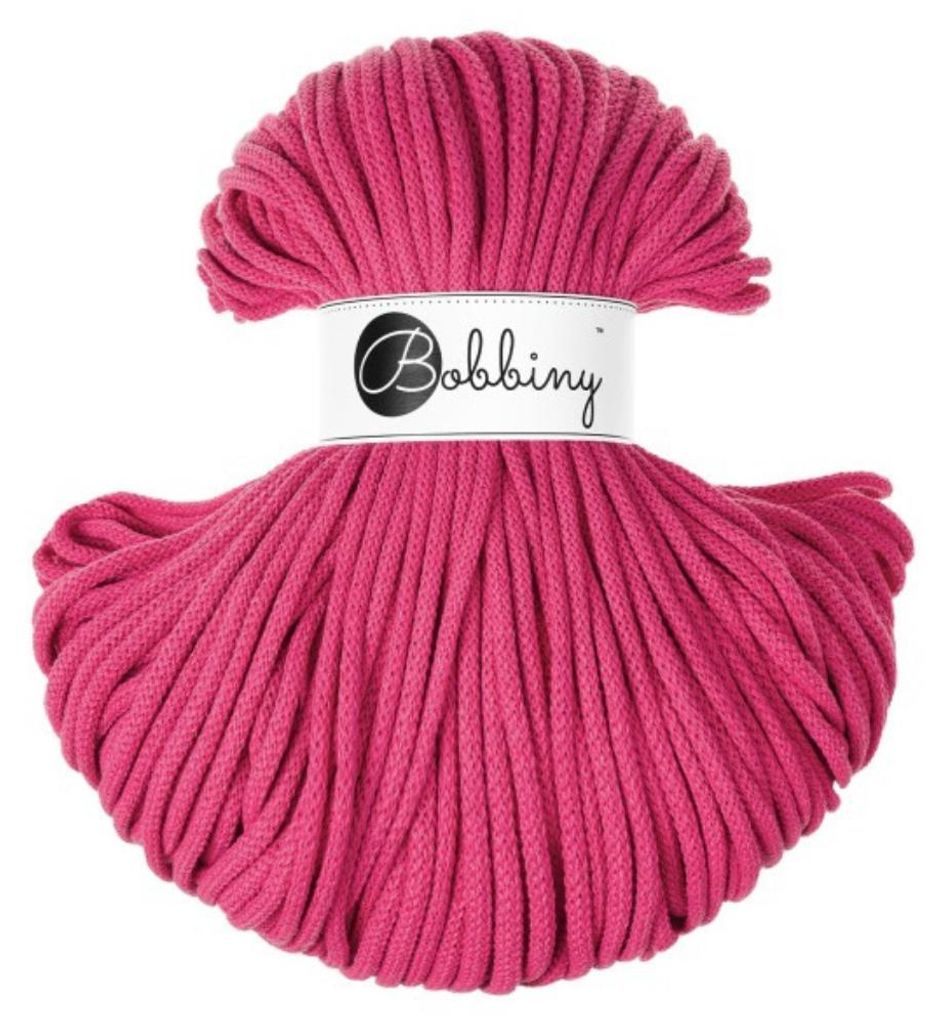 Bobbiny Baumwollseil Premium 5mm, Dopamine Pink, 100m -  , Produktbild 