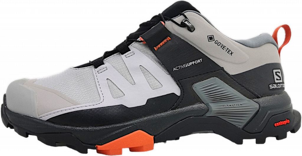 Salomon X Ultra 4 MID Wide GTX Damen Wanderschuh in Grau, Größe 4