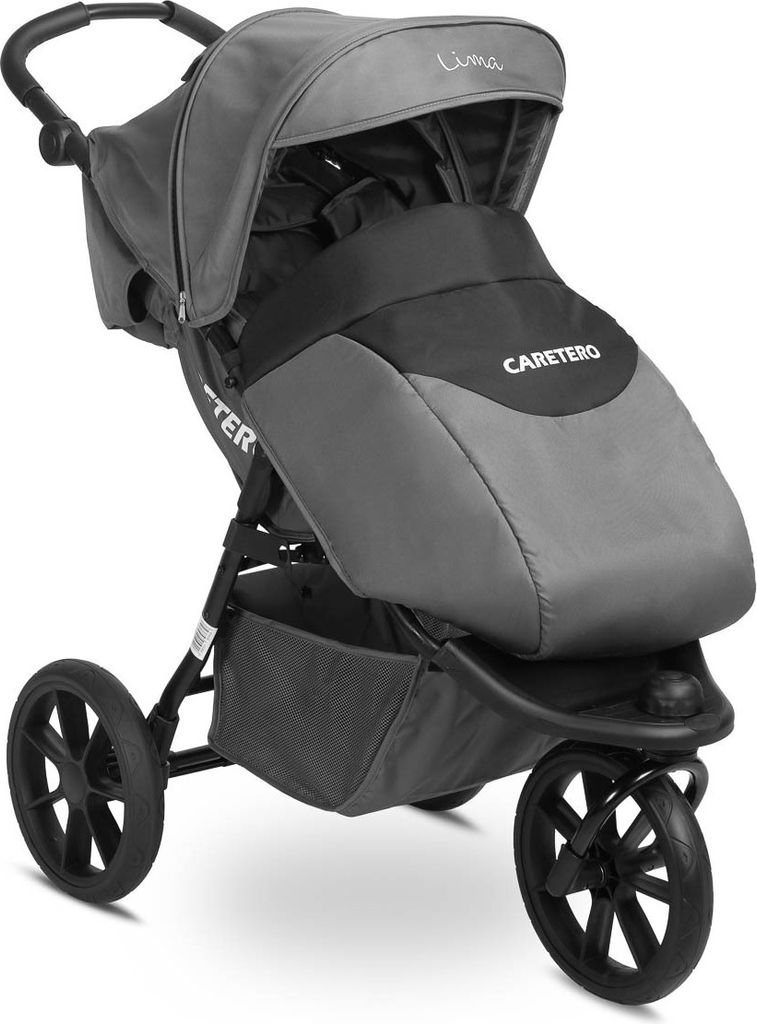 IKS2 Caretero LIMA Kinderwagen Buggy 3 Rad Verdeck Korb