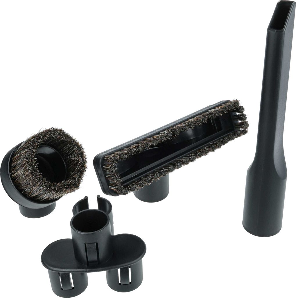 vhbw 4-tlg. Düsen-Set kompatibel mit Dirt Devil Staubsauger - 32mm Schwarz