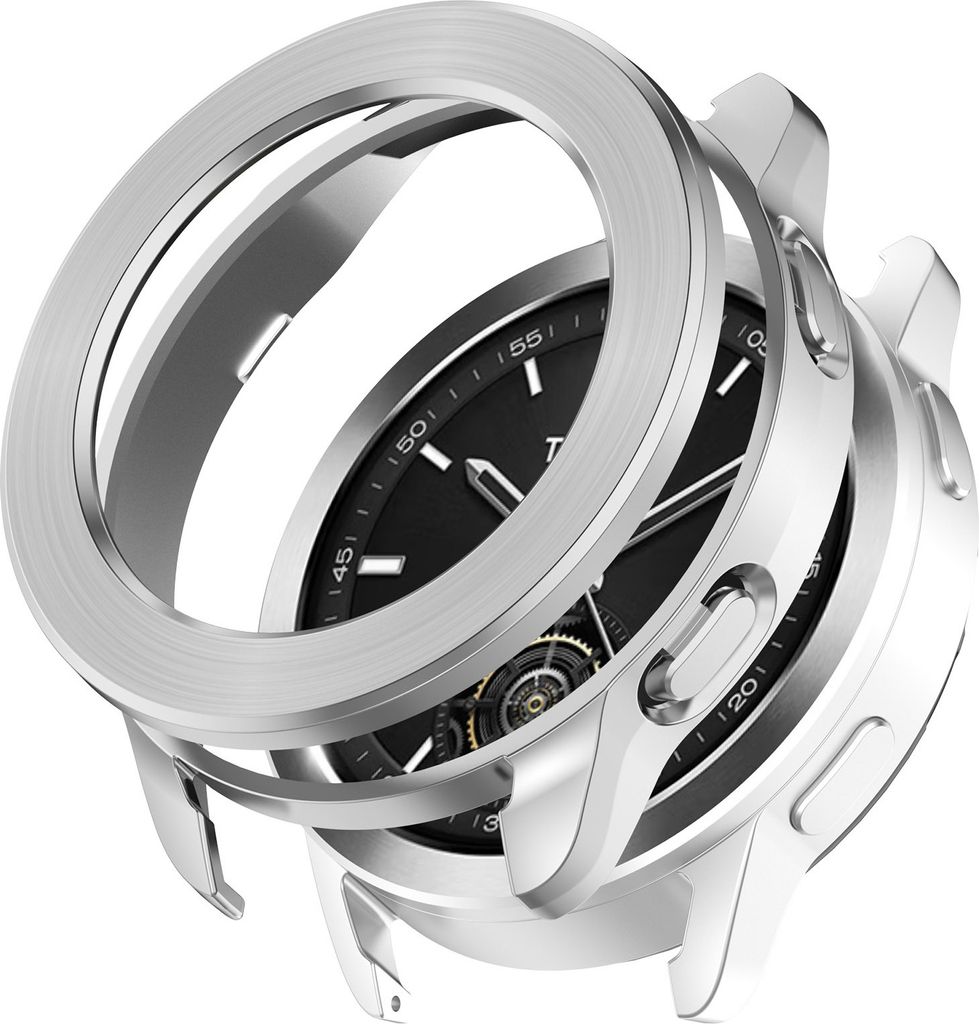 INF Ochranné pouzdro pro Xiaomi Watch S3 stříbrný Obrázek produktu 