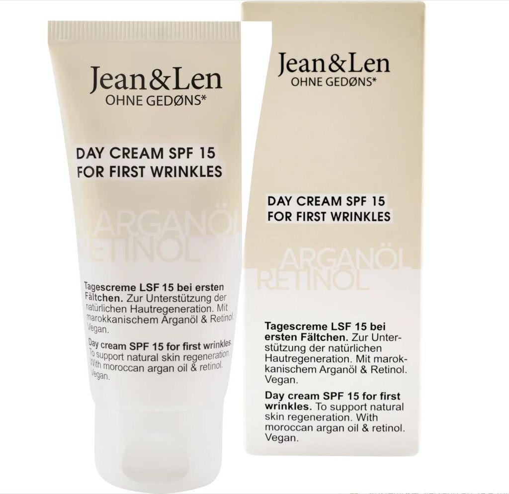 Jean & Len Regenerierende Tagescreme LSF15 Arganöl & Retinol