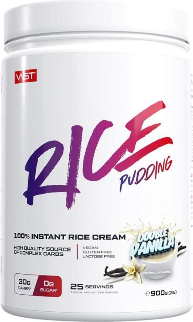 VAST Instant Rice Pudding (900g) Double Vanilla - Funktionelle Lebensmittel - Superfoods