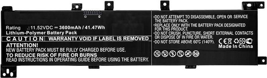 CoreParts Bateria do laptopa Asus, MBXAS-BA0183