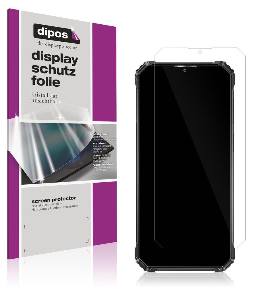 4x Schutzfolie für Oukitel WP36 Pro klar Displayschutzfolie Produktbild 