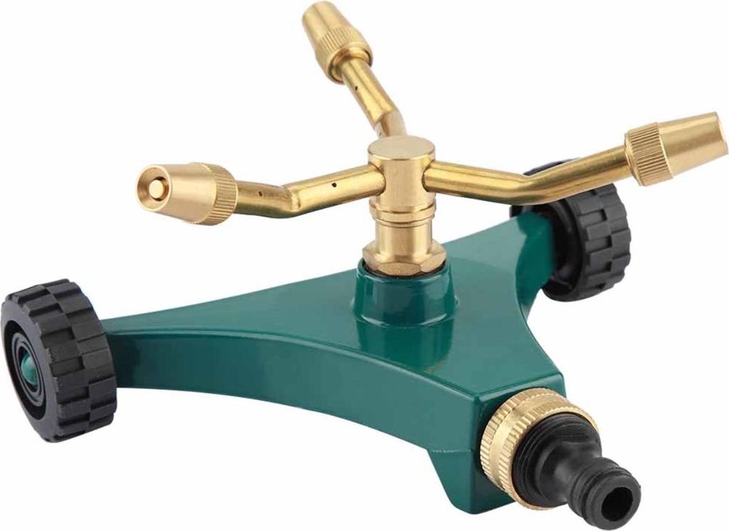 Drei Arme Rasen Sprinkler Rotierenden Garten Kühlung Hof Bewässerung Bewässerung Werkzeug