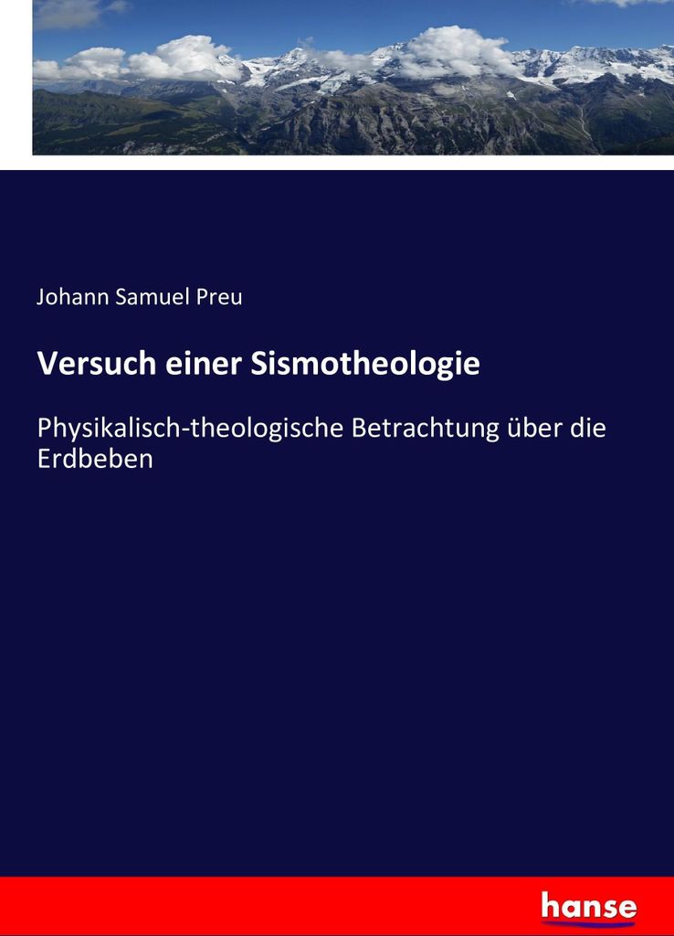 Versuch einer Sismotheologie