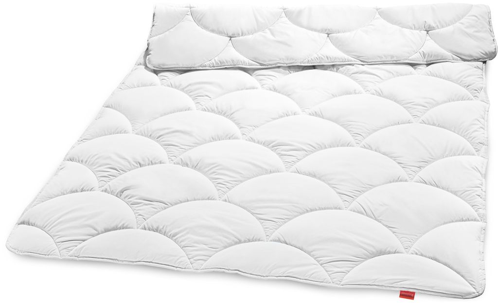 sleepling 193758 Couette Basic 200 Winterbettdecke | 140 x 200 cm, weiß | warme Bettdecke | Bezug aus recycelten Plastikflaschen