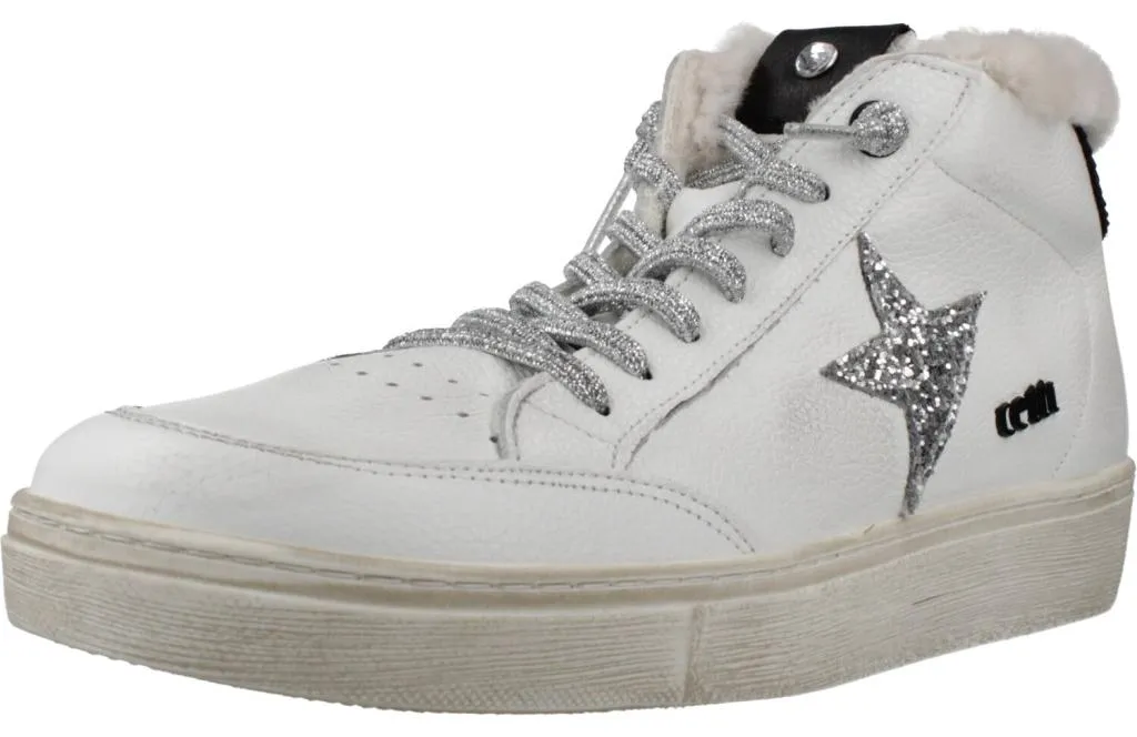 Basket Blanche Cetti C1333 Femme : Idéale pour le Travail et les Loisirs