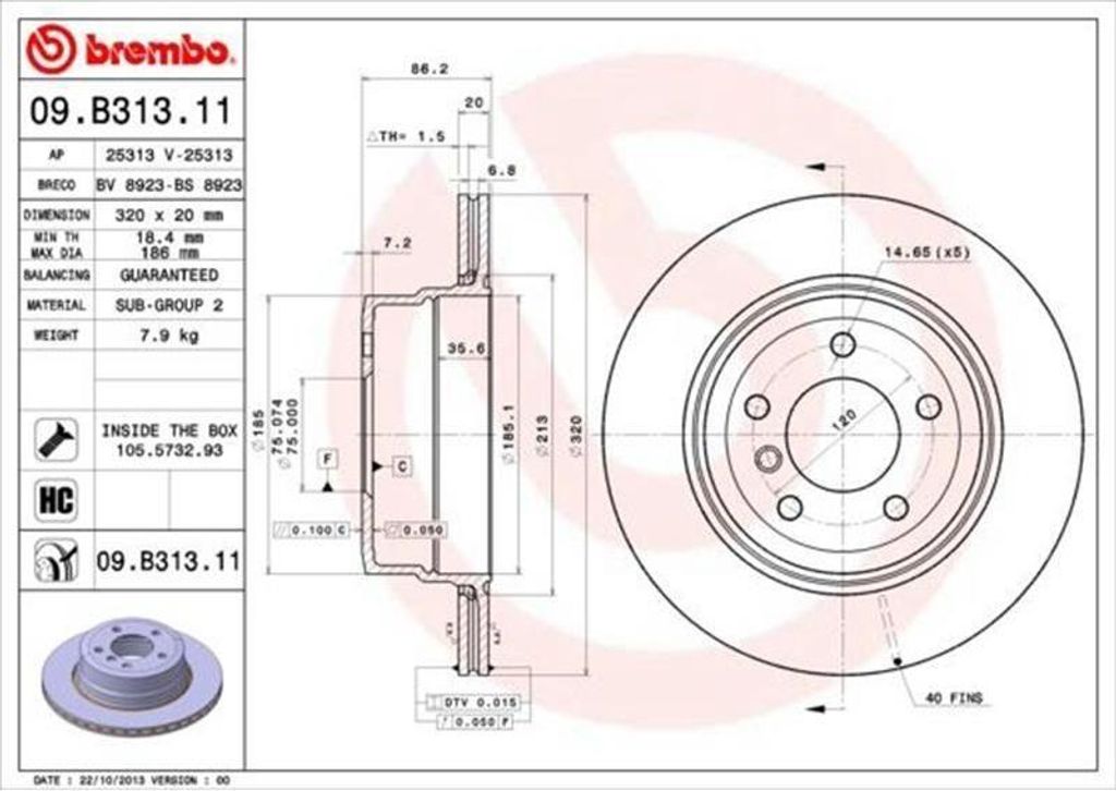 Bremsscheibe Produktbild 